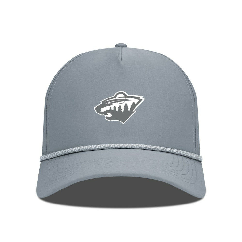 Minnesota Wild Levelwear Gordon Slate & Snow Rope Adjustable Hat - Gray | NHL sale