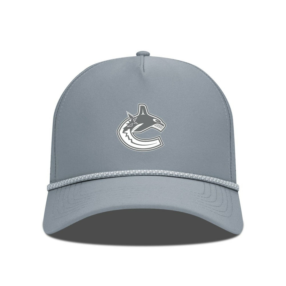 Vancouver Canucks Levelwear Gordon Slate & Snow Rope Adjustable Hat - Gray | NHL discount
