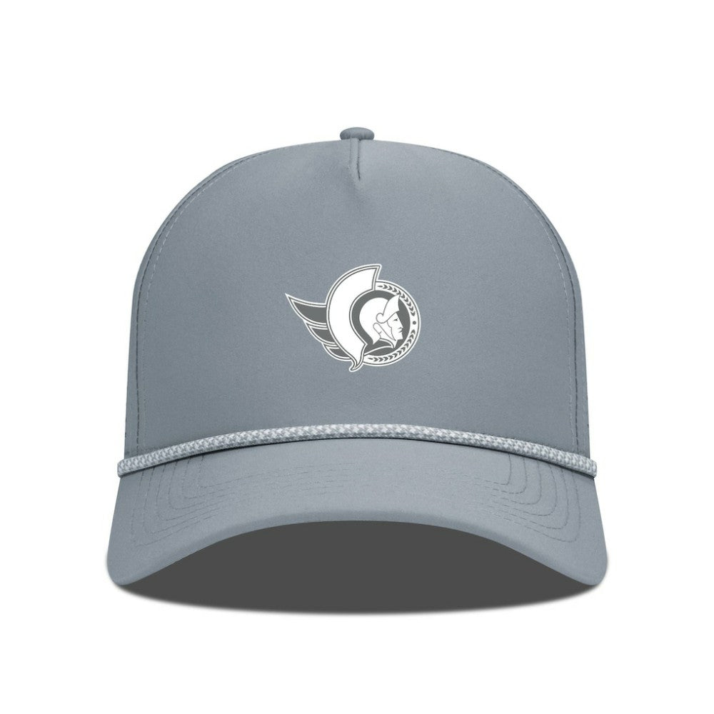 Ottawa Senators Levelwear Gordon Slate & Snow Rope Adjustable Hat - Gray | NHL on sale