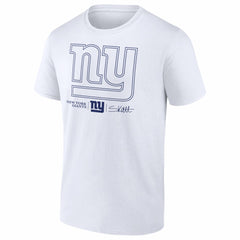 Cam Skattebo New York Giants Tonal Player Name & Number T-Shirt - White - NFL