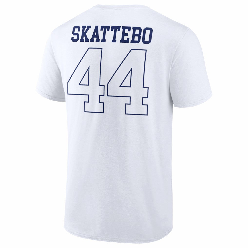 Cam Skattebo New York Giants Tonal Player Name & Number T-Shirt - White - NFL
