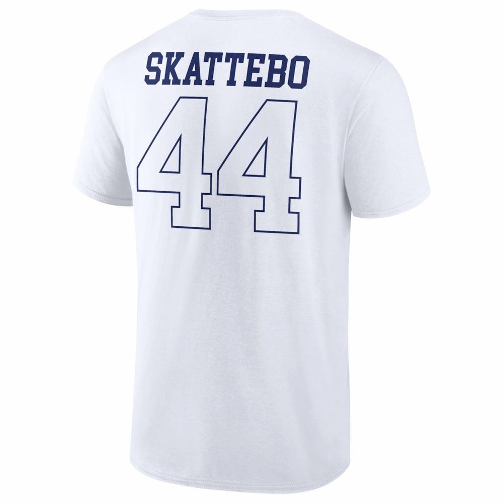 Cam Skattebo New York Giants Tonal Player Name & Number T-Shirt - White - NFL