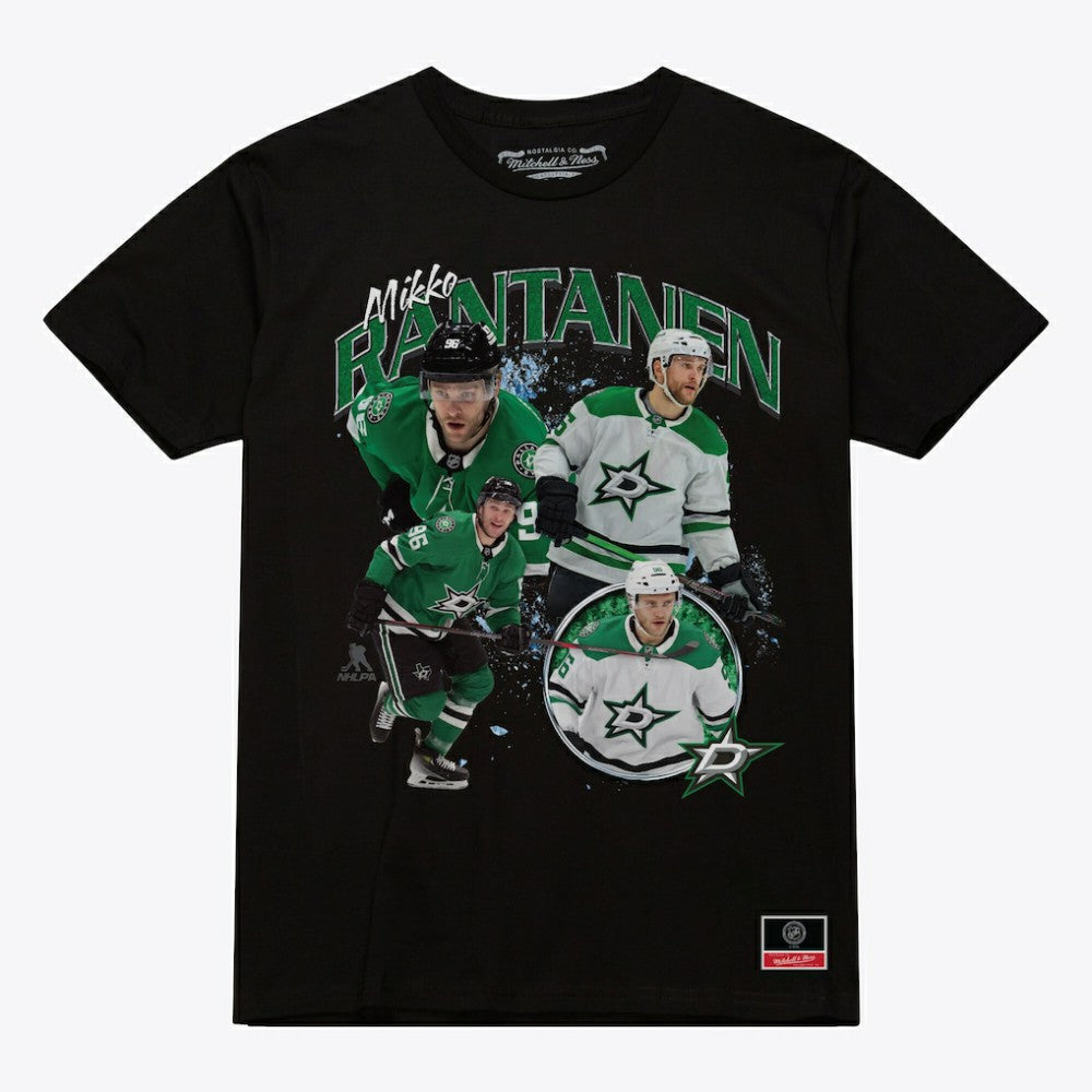 Mikko Rantanen Dallas Stars Mitchell & Ness Player Collage T-Shirt - Black | NHL sale
