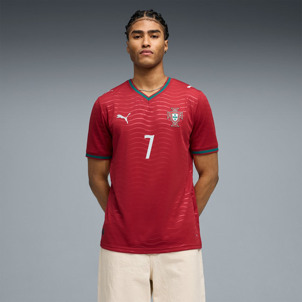 Puma - Cristiano Ronaldo Portugal National Team 2026 Home Replica Jersey - Red