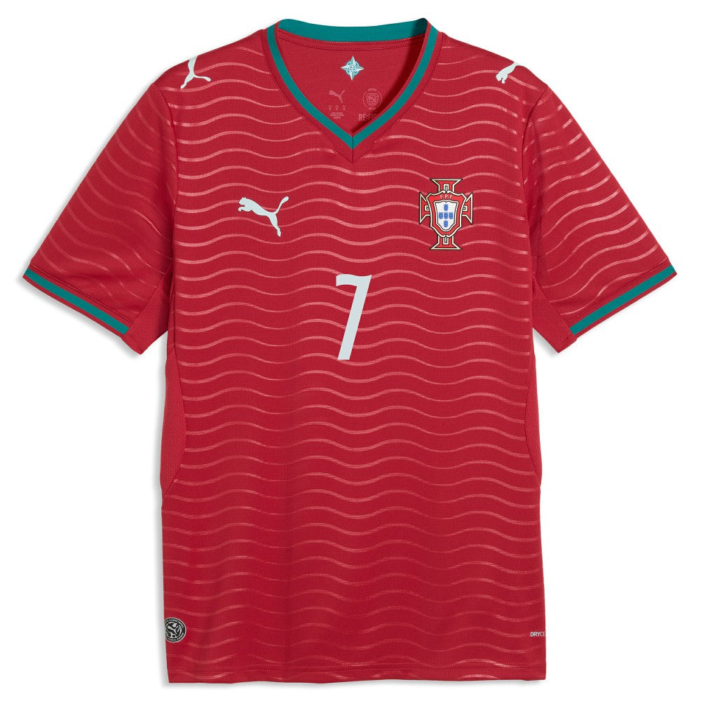 Puma - Cristiano Ronaldo Portugal National Team 2026 Home Replica Jersey - Red