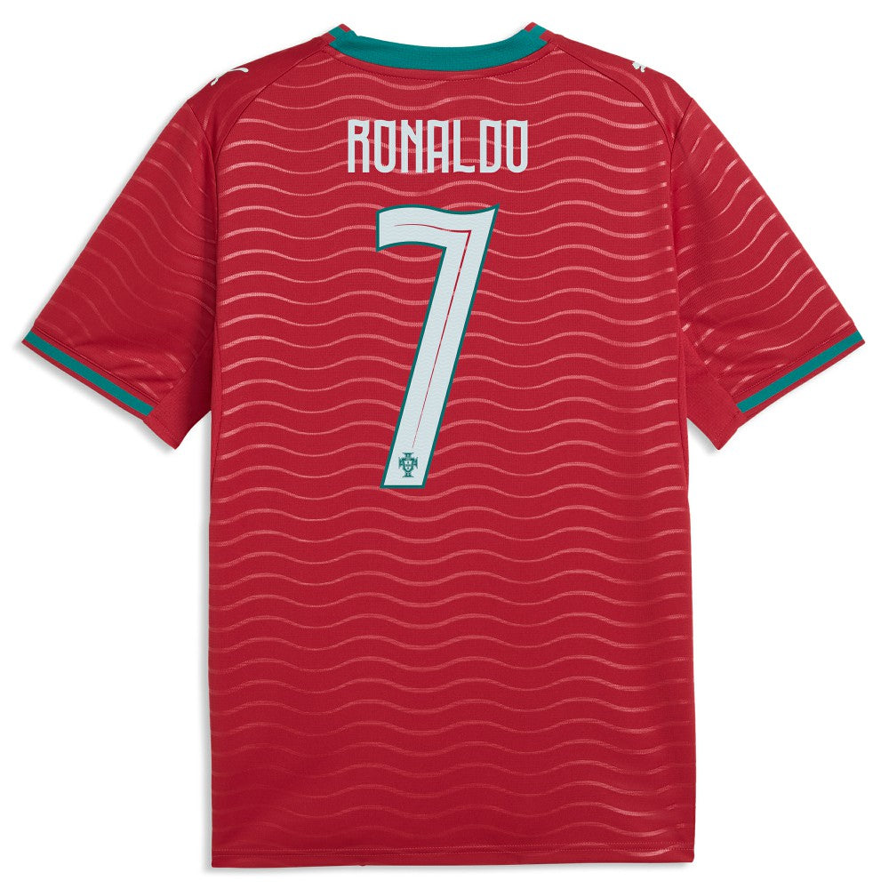 Puma - Cristiano Ronaldo Portugal National Team 2026 Home Replica Jersey - Red