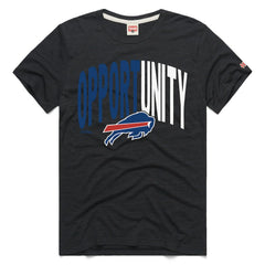 Buffalo Bills Homage Unisex 2025 Inspire Change Opportunity Tri-Blend T-Shirt - Charcoal - NFL