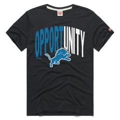 Detroit Lions Homage Unisex 2025 Inspire Change Opportunity Tri-Blend T-Shirt - Charcoal - NFL