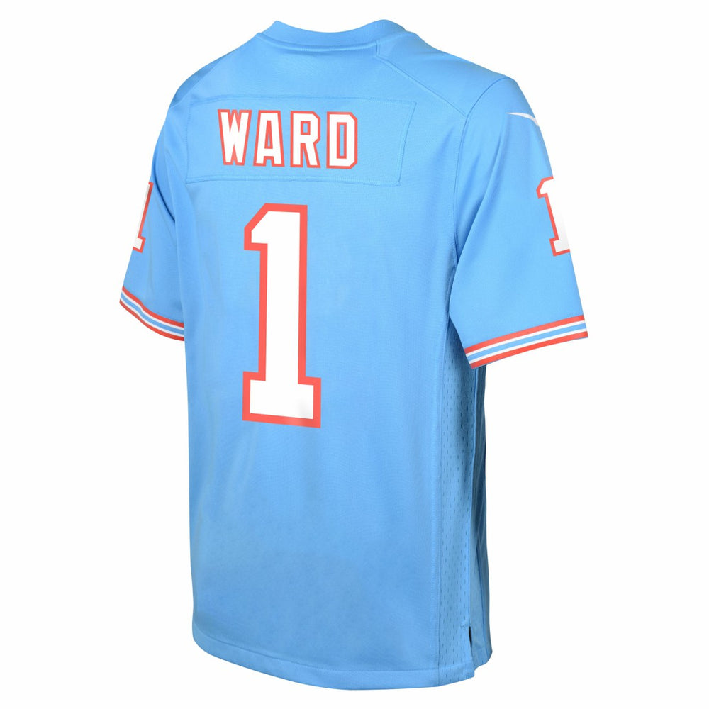 Cameron Ward Tennessee Titans Youth Alternate Game Jersey - Light Blue - Nike