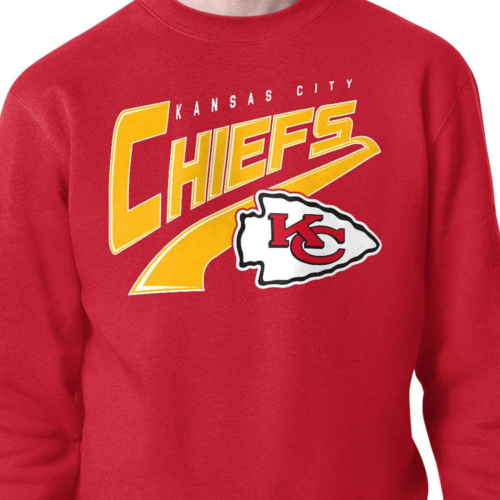 Kansas City Chiefs Starter Modern Tailsweep Fleece Sweatshirt - Red - NFL