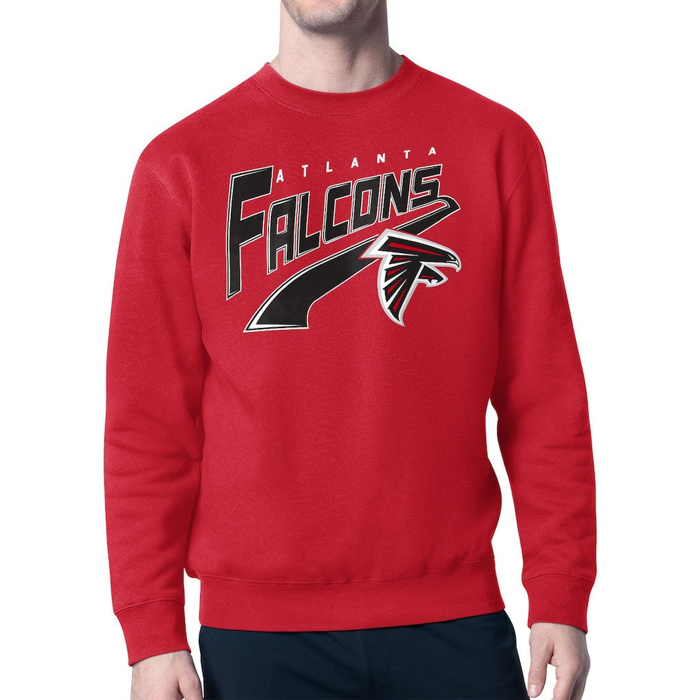 Atlanta Falcons Starter Modern Tailsweep Fleece Sweatshirt - Red - NFL