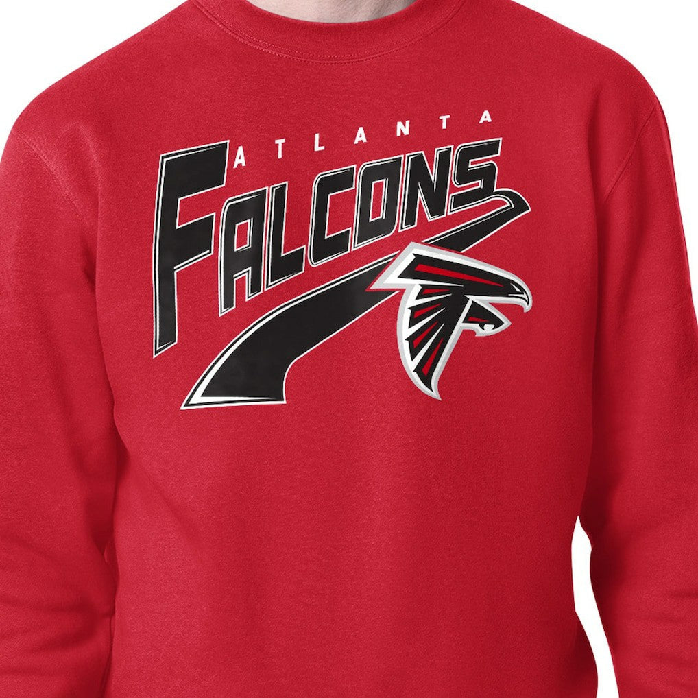 Atlanta Falcons Starter Modern Tailsweep Fleece Sweatshirt - Red - NFL