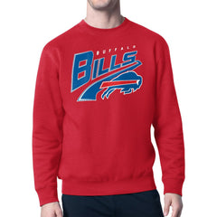 Buffalo Bills Starter Modern Tailsweep Fleece Sweatshirt - Red - NFL
