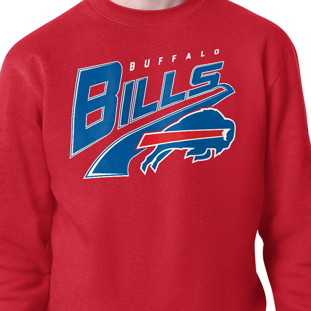 Buffalo Bills Starter Modern Tailsweep Fleece Sweatshirt - Red - NFL