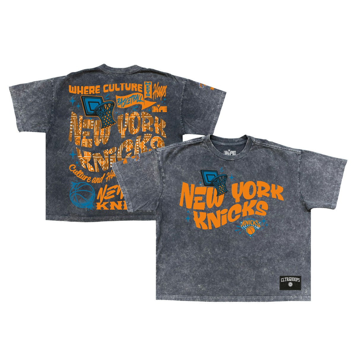 New York Knicks Culture Clash Collection Premium T-Shirt Black