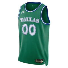 Nike Dallas Mavericks Unisex Swingman Custom Jersey Classic Editi- Green