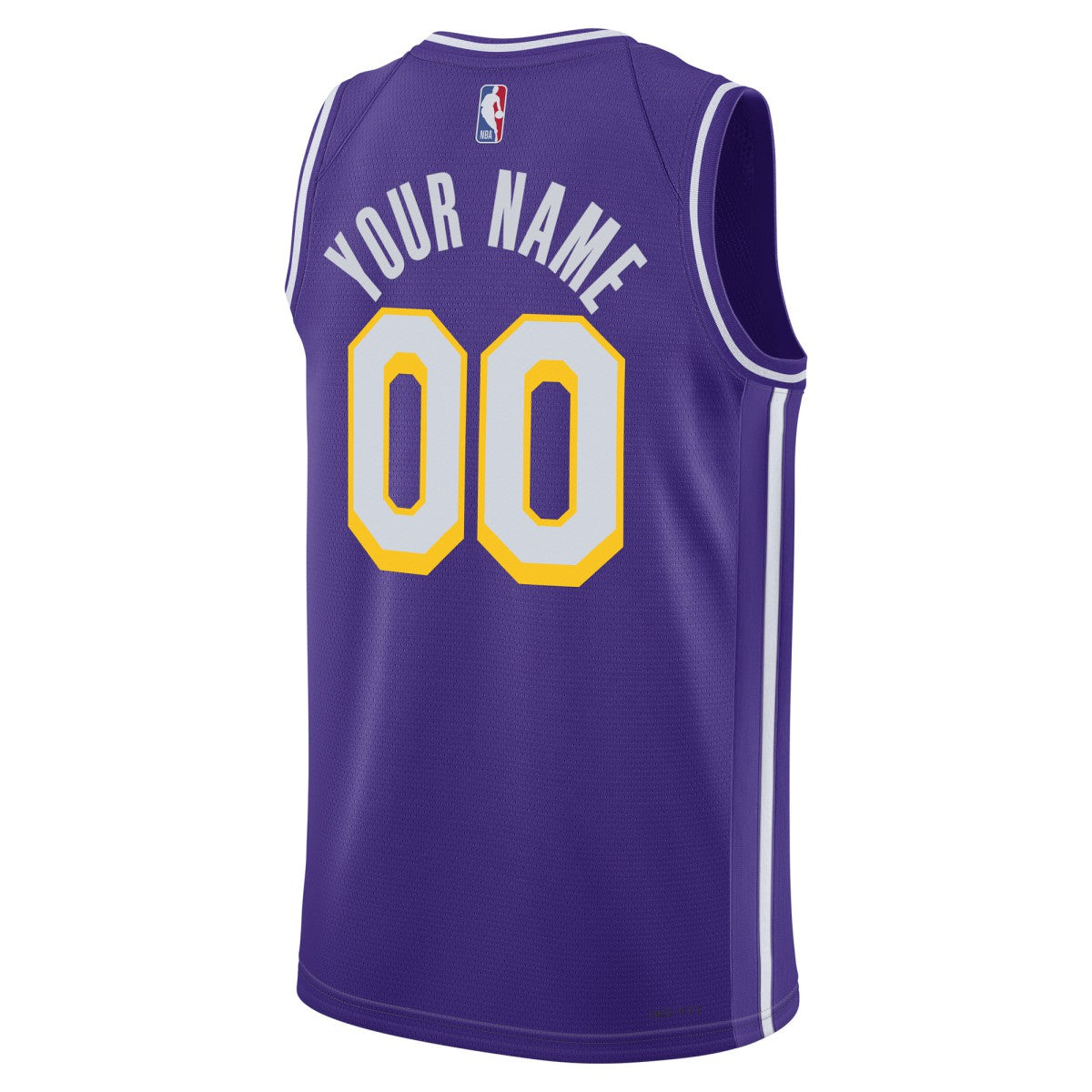 Los Angeles Lakers Jordan Brand Unisex Swingman Custom Jersey Statement Edition Purple