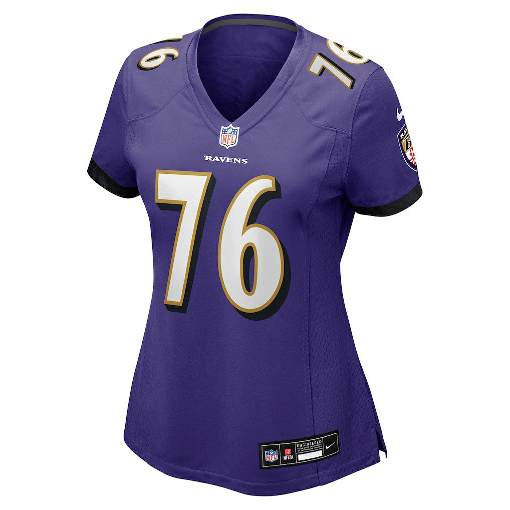 Kenyon Green Baltimore Ravens Women's Team Game Jersey - Purple - Nike
