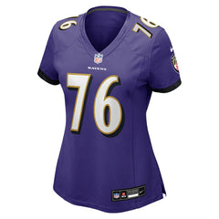 Kenyon Green Baltimore Ravens Women's Team Game Jersey - Purple - Nike