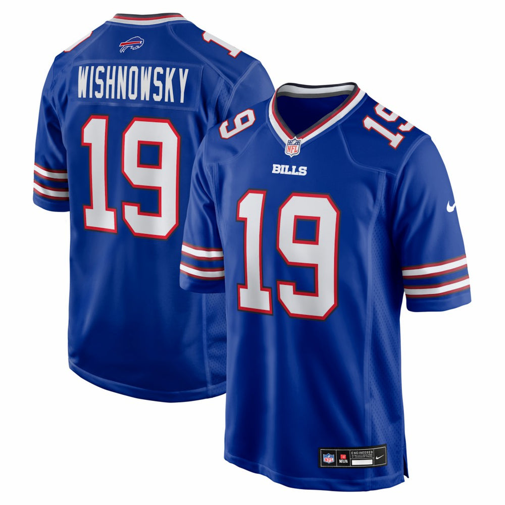 Mitch Wishnowsky Buffalo Bills Team Game Jersey - Royal - Nike