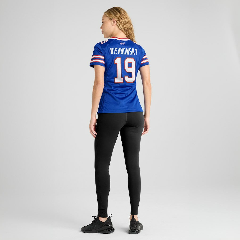 Mitch Wishnowsky Buffalo Bills Women's Team Game Jersey - Royal - Nike
