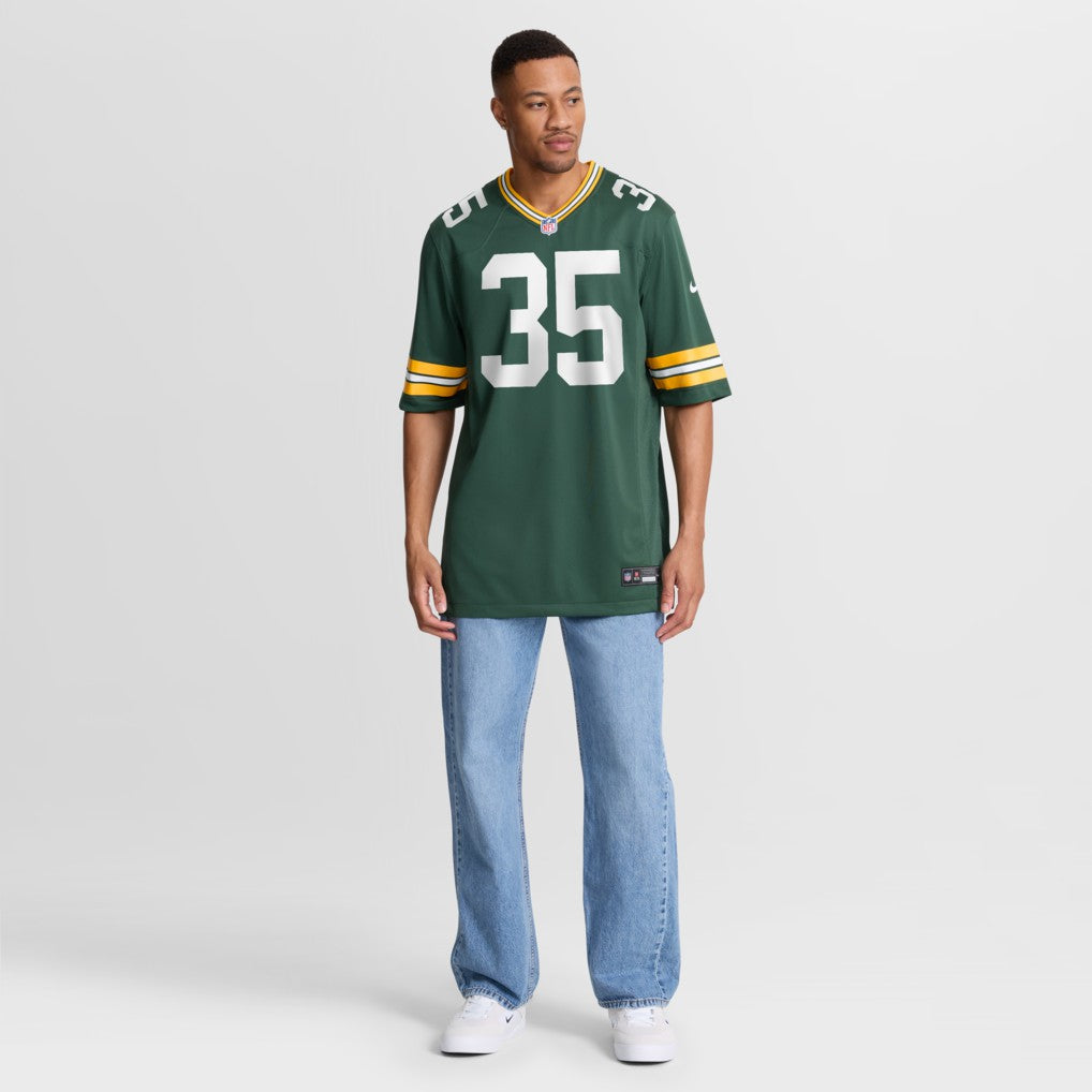Lucas Havrisik Green Bay Packers Team Game Jersey - Green - Nike