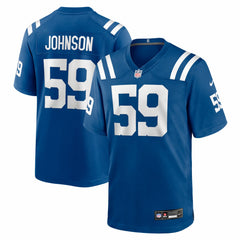 Buddy Johnson Indianapolis Colts Team Game Jersey - Royal - Nike
