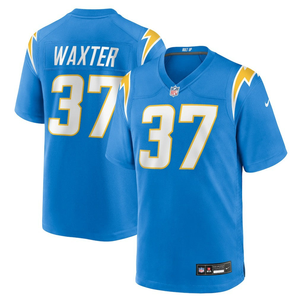 Isas Waxter Los Angeles Chargers Team Game Jersey - Powder Blue - Nike