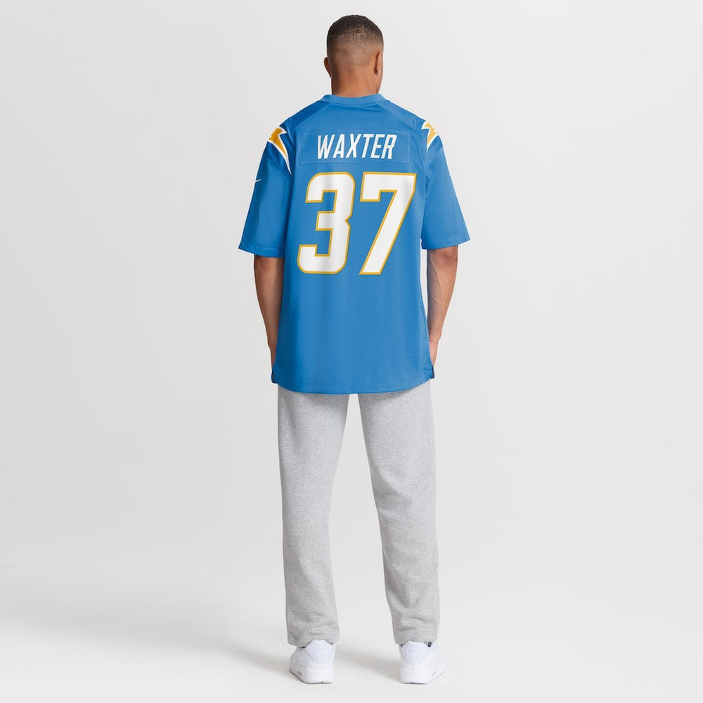 Isas Waxter Los Angeles Chargers Team Game Jersey - Powder Blue - Nike