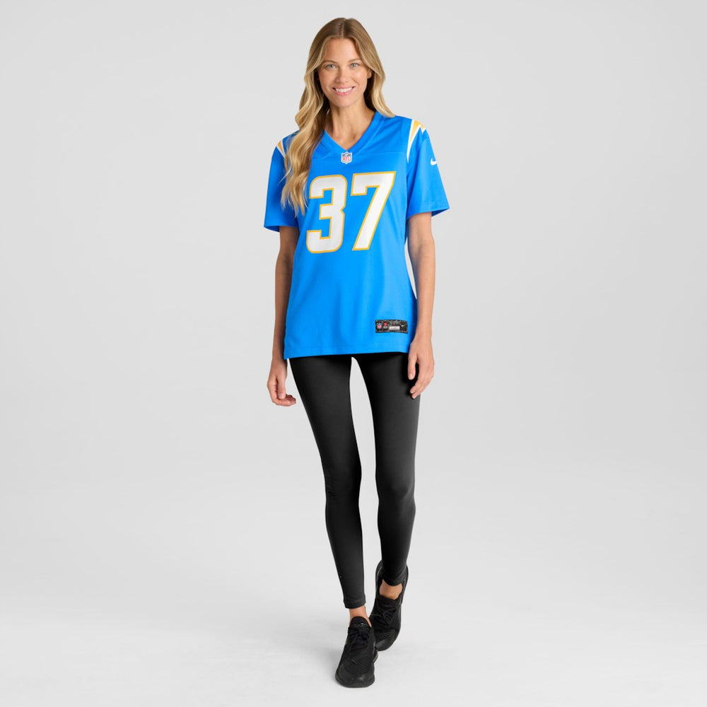 Isas Waxter Los Angeles Chargers Women's Team Game Jersey - Powder Blue - Nike