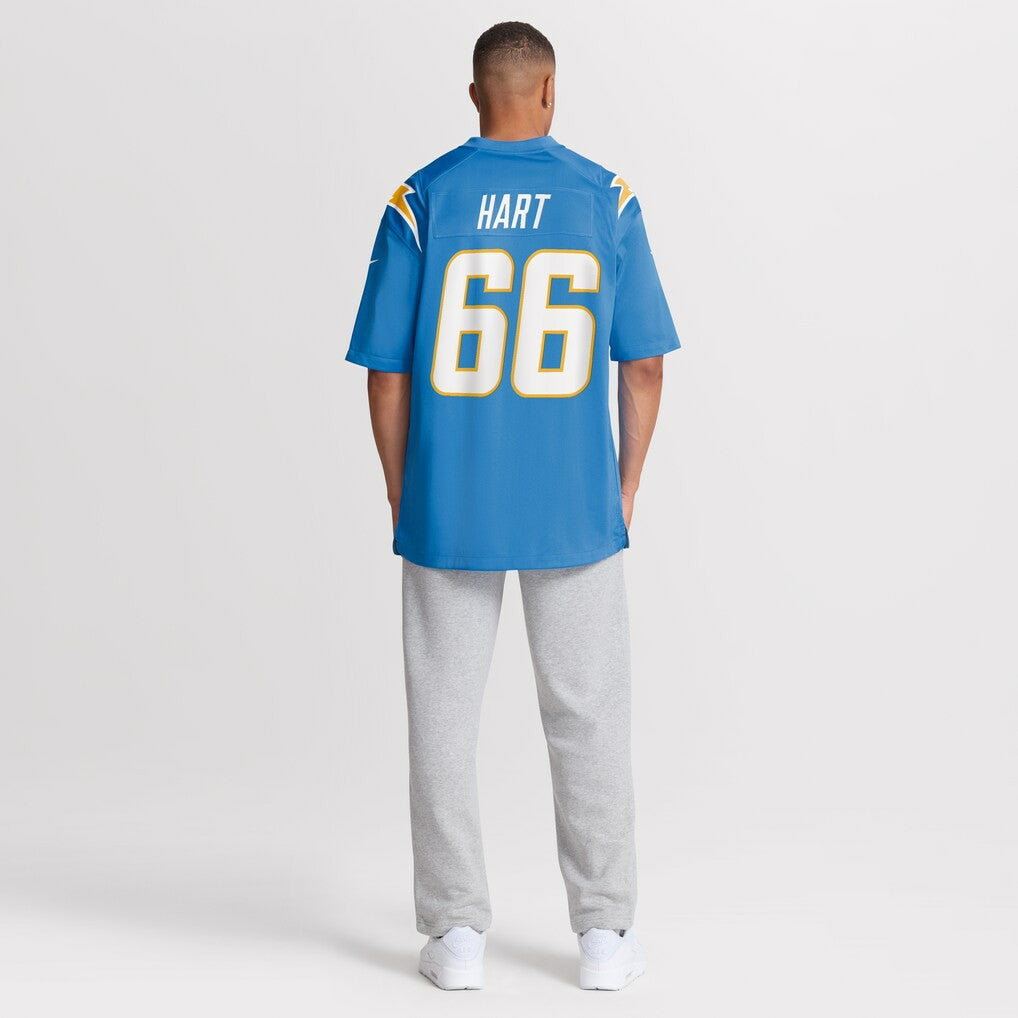 Bobby Hart Los Angeles Chargers Team Game Jersey - Powder Blue - Nike