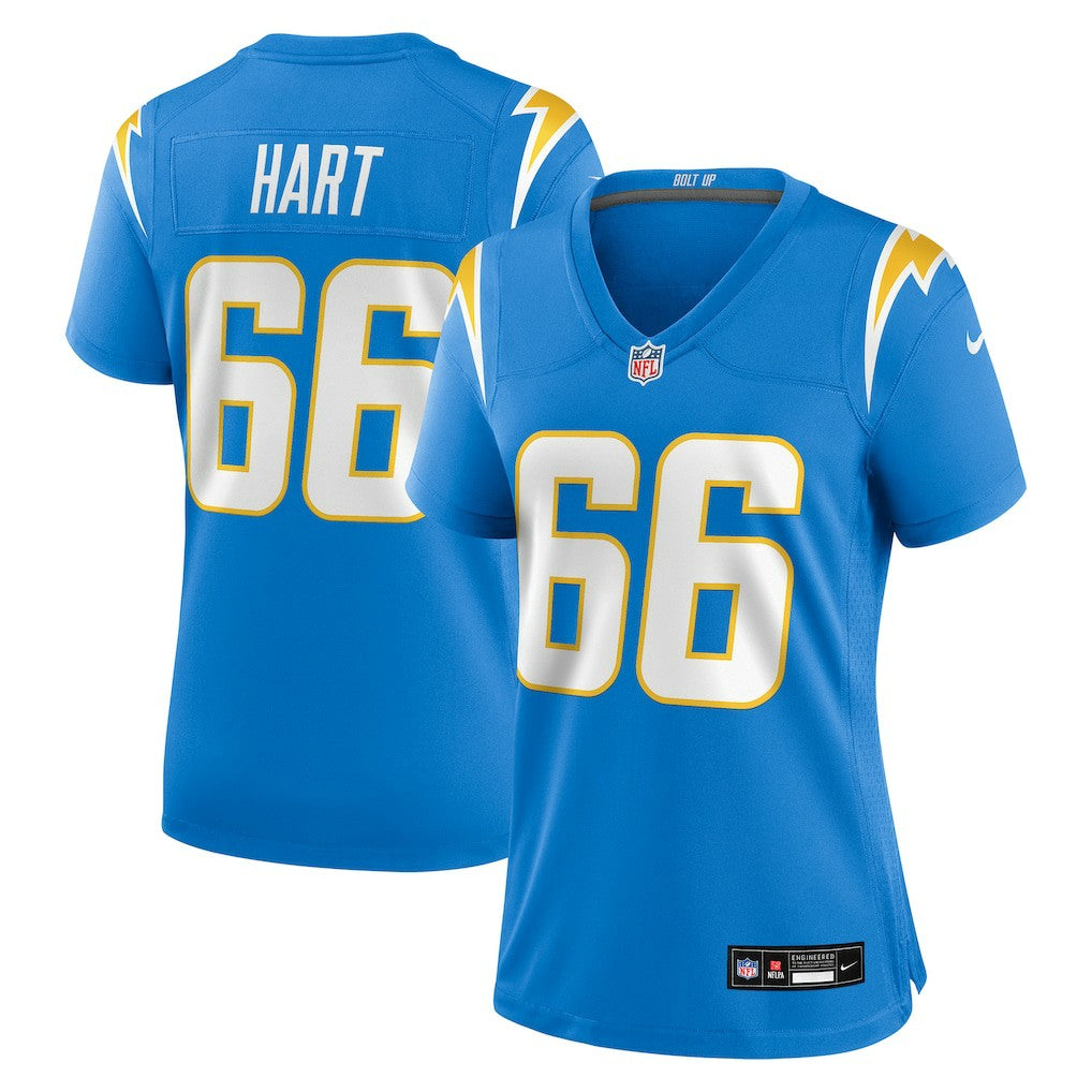 Bobby Hart Los Angeles Chargers Women's Team Game Jersey - Powder Blue - Nike