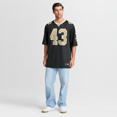 Michael Davis New Orleans Saints Team Game Jersey - Black - Nike