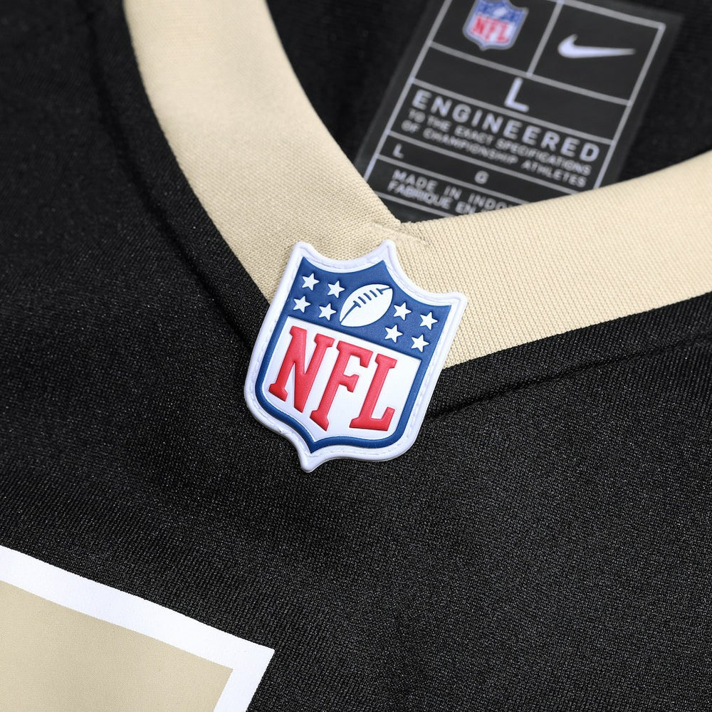 Michael Davis New Orleans Saints Team Game Jersey - Black - Nike