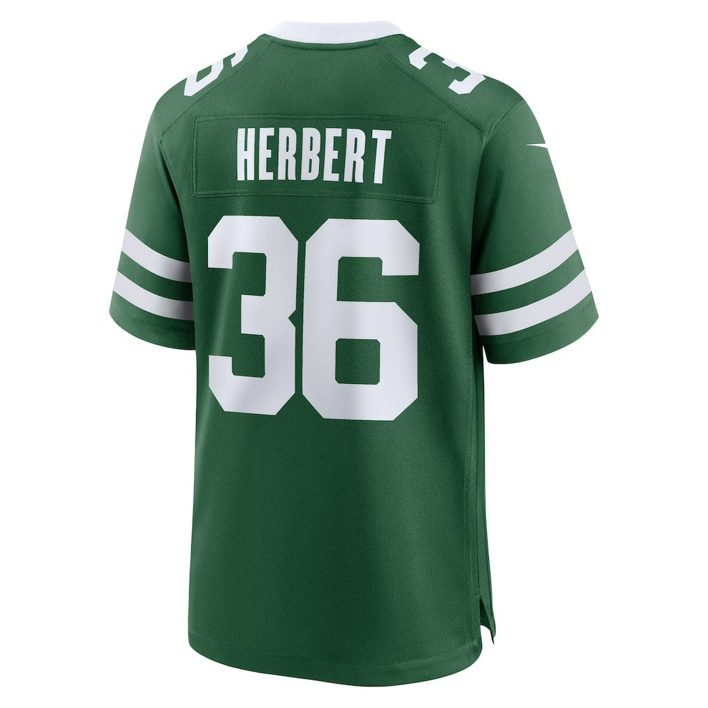 Khalil Herbert New York Jets Team Game Jersey - Legacy Green - Nike