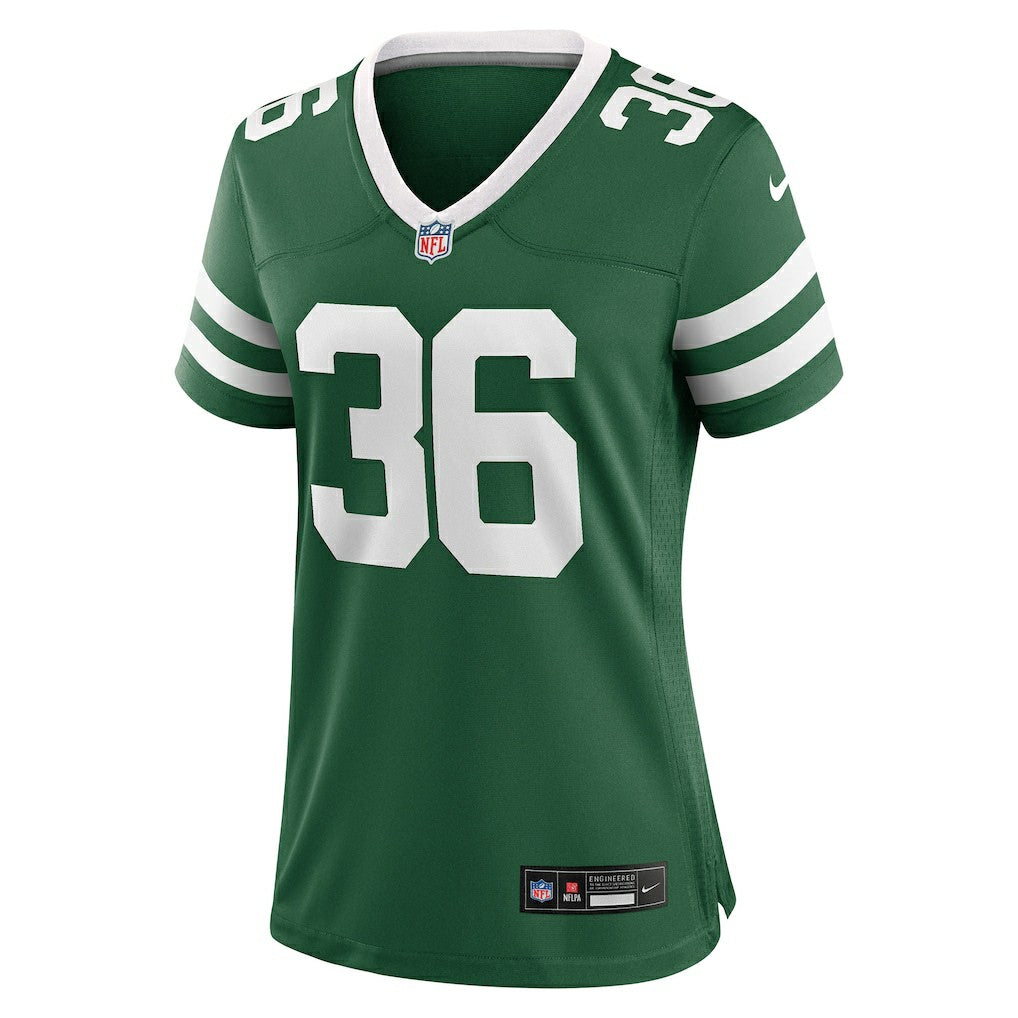 Khalil Herbert New York Jets Women's Team Game Jersey - Legacy Green - Nike