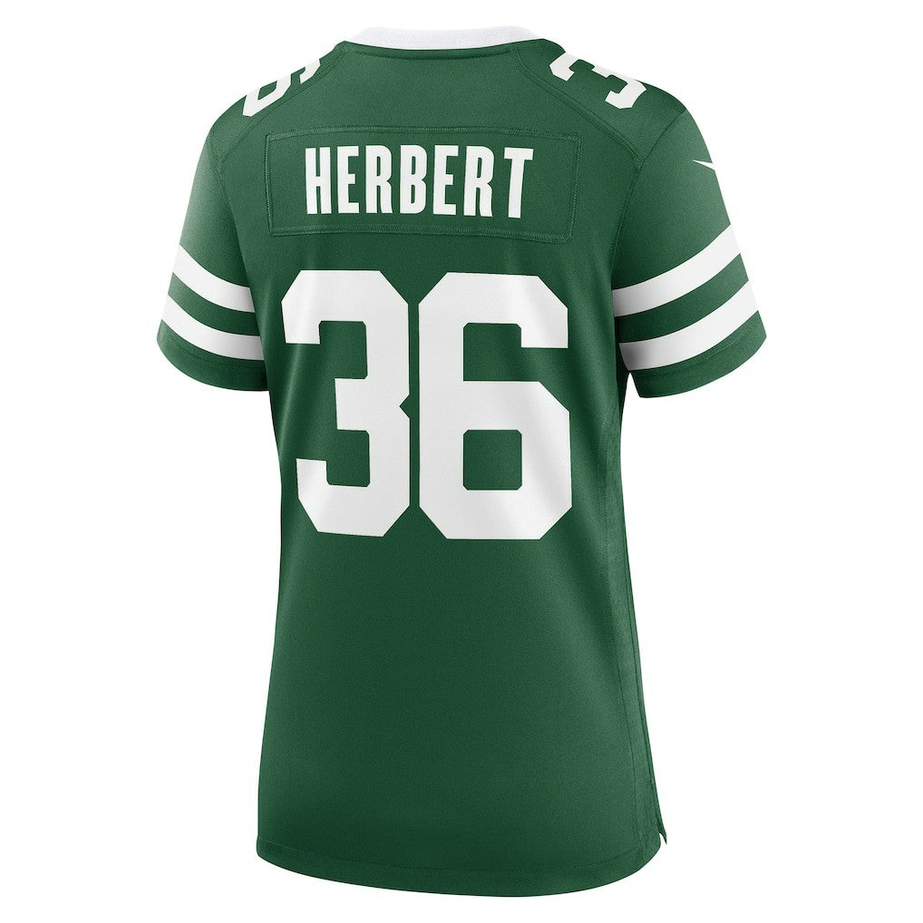 Khalil Herbert New York Jets Women's Team Game Jersey - Legacy Green - Nike