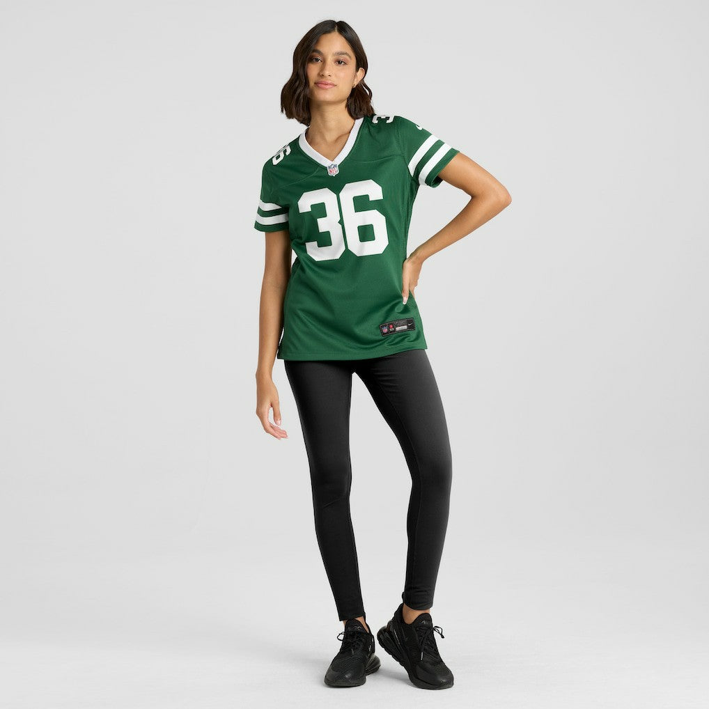 Khalil Herbert New York Jets Women's Team Game Jersey - Legacy Green - Nike