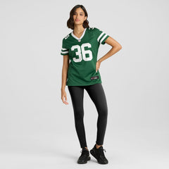 Khalil Herbert New York Jets Women's Team Game Jersey - Legacy Green - Nike