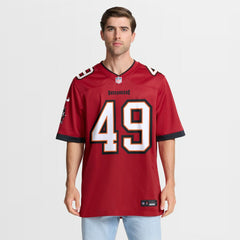 Owen Wright Tampa Bay Buccaneers Team Game Jersey - Red - Nike