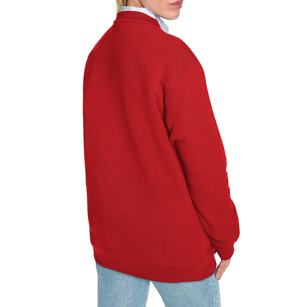 Buffalo Bills Starter Women's Arch Stripe Fleece Sweatshirt - Red - NFL