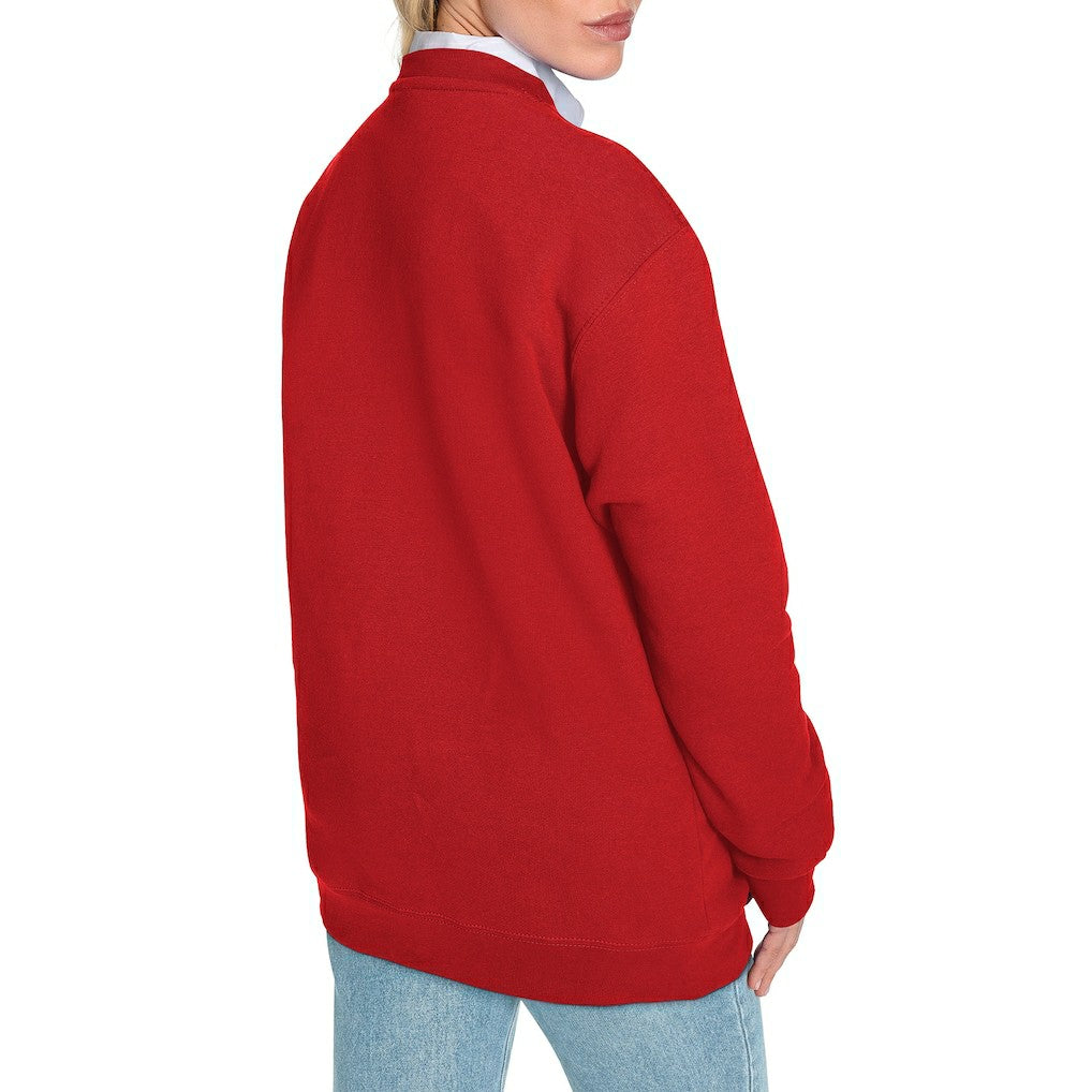 Buffalo Bills Starter Women's Color Shading Team Logo Fleece Sweatshirt - Red - NFL