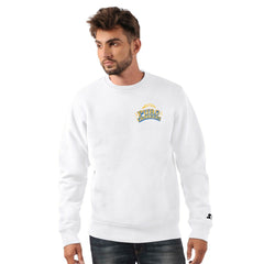 Los Angeles Chargers Starter Classic Puro Crew Neck Sweatshirt - White - NFL