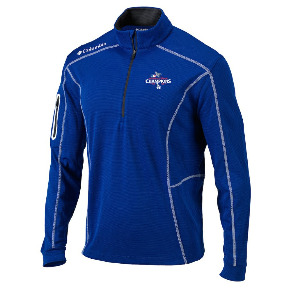Toronto Blue Jays Columbia 2025 American League Champions Omni-Wick Shotgun Quarter-Zip Pullover Sale