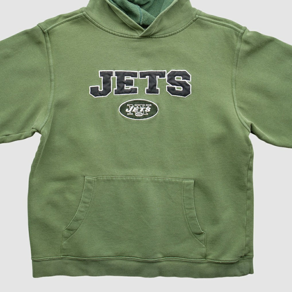 New York Jets Reebok 2000s Pullover Sweatshirt - Green Vintage - Fanatics