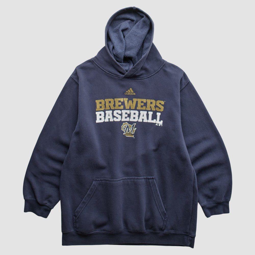 Milwaukee Brewers Adidas 2000s Pullover Sweatshirt Sale