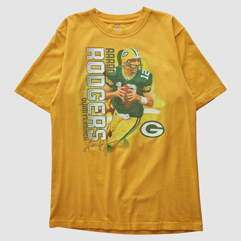 Green Bay Packers NFL 2010s T-Shirt - Yellow Vintage - Fanatics