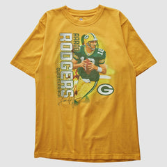 Green Bay Packers NFL 2010s T-Shirt - Yellow Vintage - Fanatics