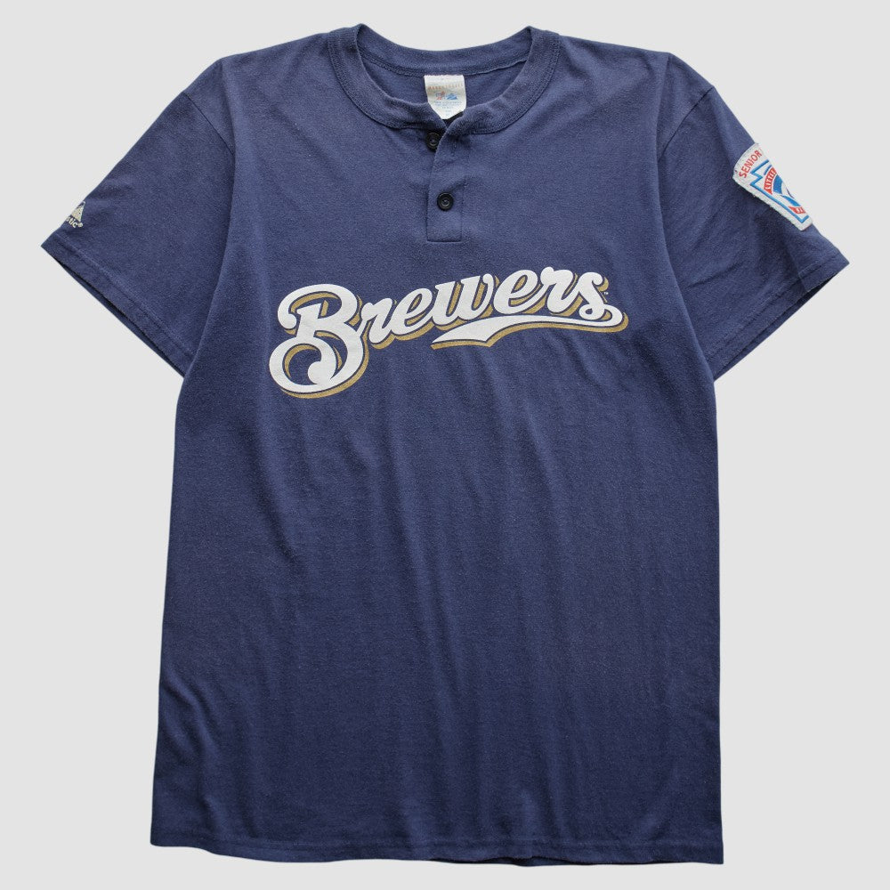 Milwaukee Brewers Majestic 2000s T-Shirt Discount