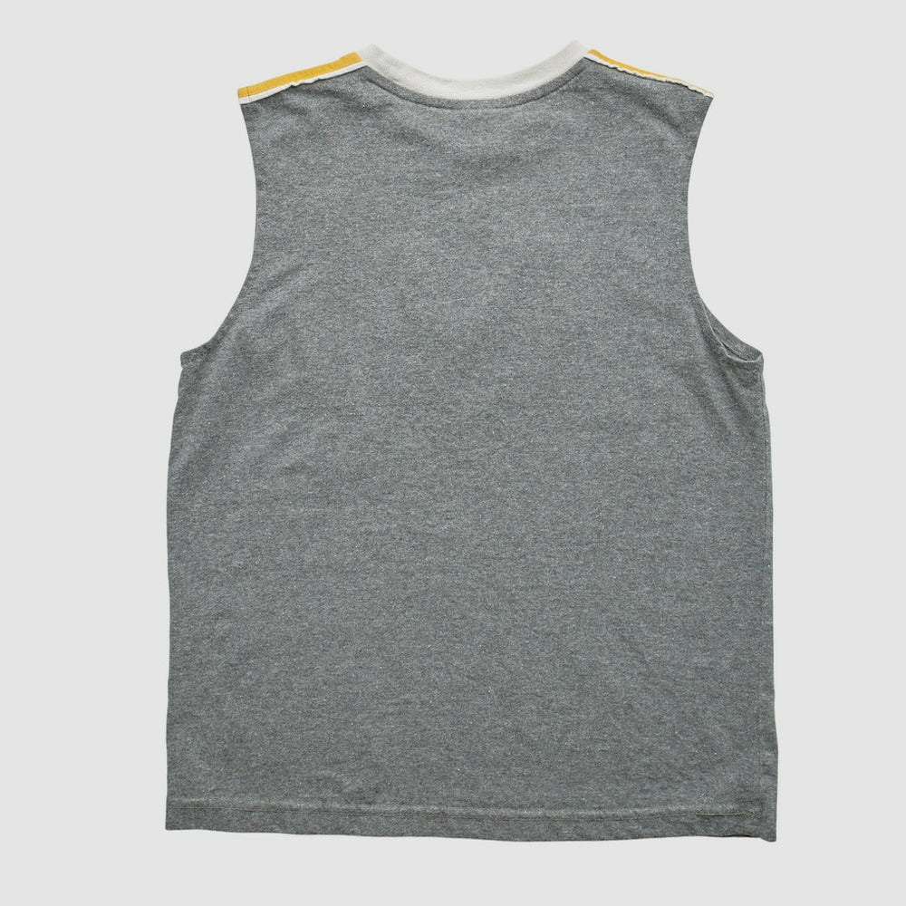 Pittsburgh Steelers NFL 2000s Pullover Tank - Heather Gray Vintage - Fanatics